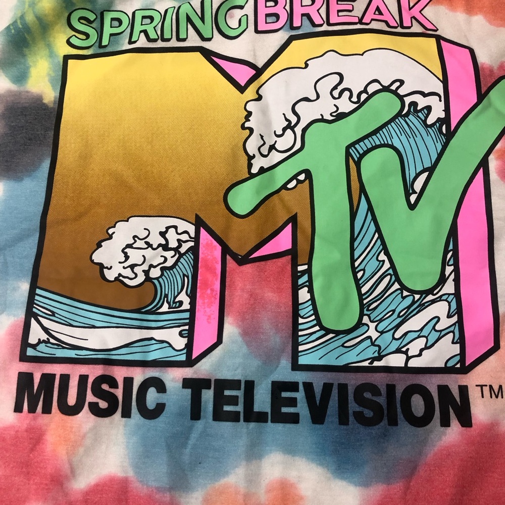 MTV Tie-Dye T-Shirt - Picture 2 of 4